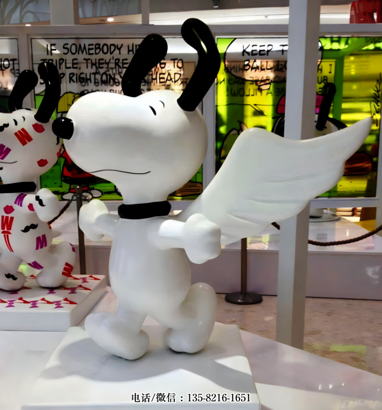 史努比卡通ip造型雕塑 史努比卡通ip造型雕塑