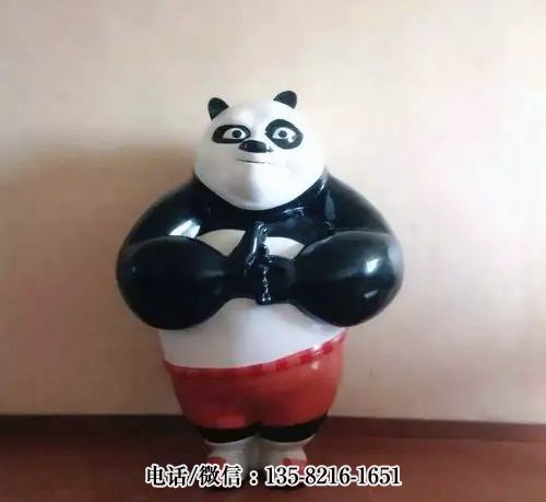 抱拳的阿寶雕塑 抱拳的阿寶雕塑