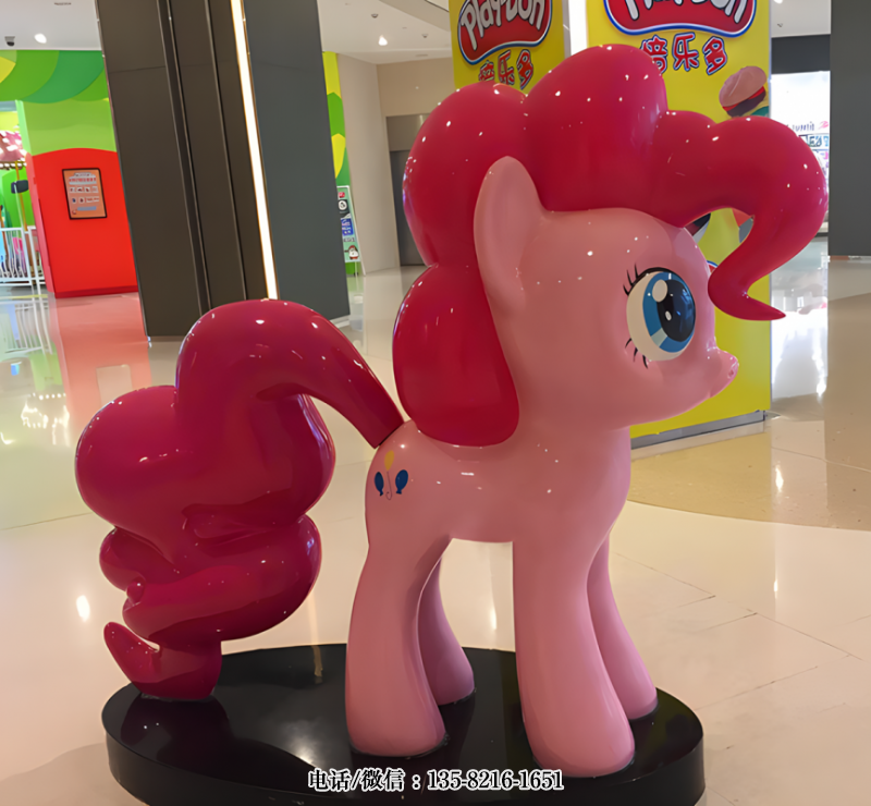 小馬寶莉卡通馬兒雕塑 (2) 小馬寶莉卡通馬兒雕塑 (2)