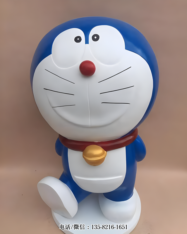 悠然漫步的哆啦A夢(mèng)雕塑 悠然漫步的哆啦A夢(mèng)雕塑