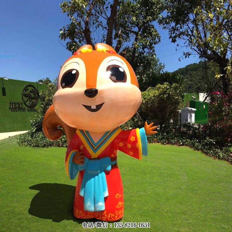 中國風(fēng)卡通松鼠公仔 中國風(fēng)卡通松鼠公仔