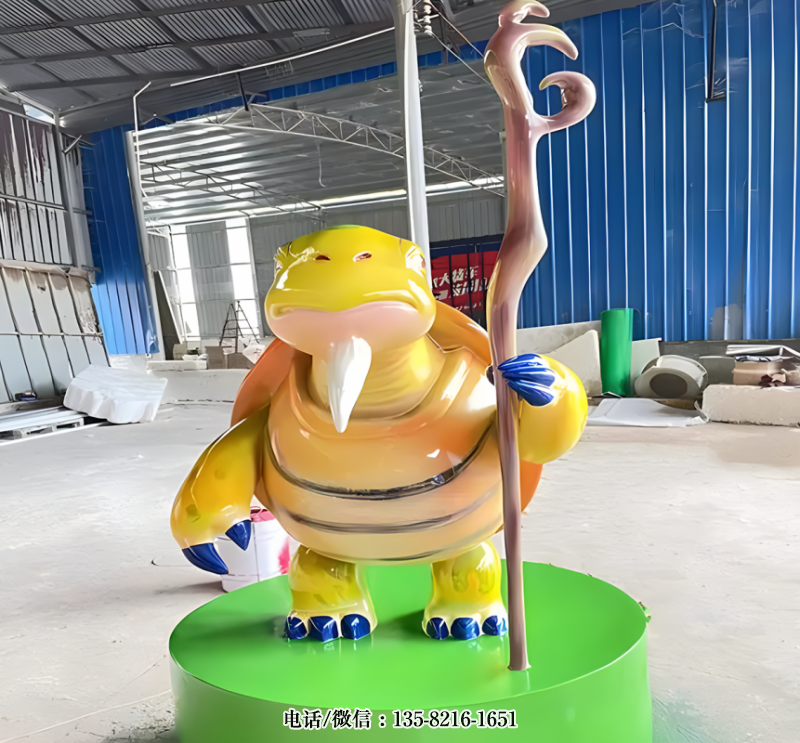 龜仙人玻璃鋼卡通動(dòng)漫人物雕塑 龜仙人玻璃鋼卡通動(dòng)漫人物雕塑