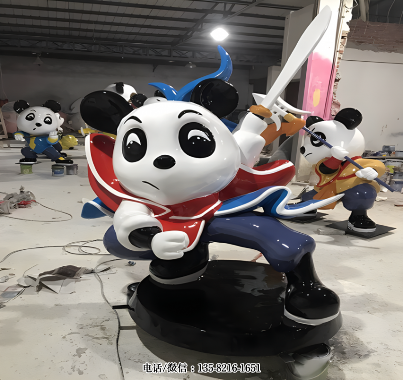 舞劍的熊貓 舞劍的熊貓