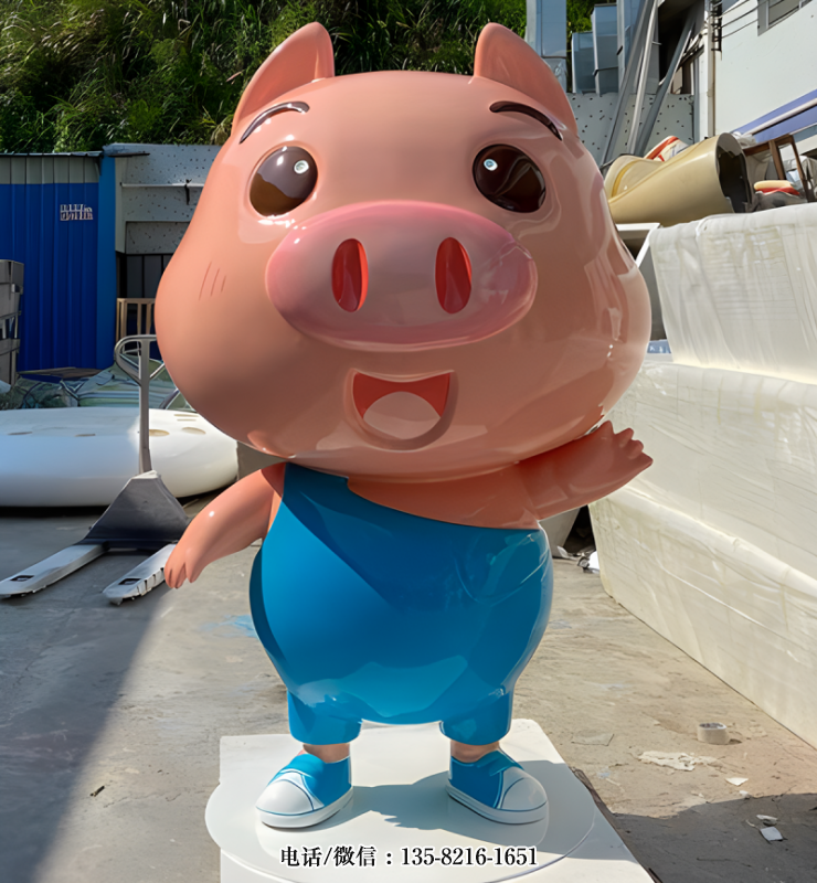 豬豬俠動(dòng)漫卡通豬雕塑 (1) 豬豬俠動(dòng)漫卡通豬雕塑 (1)