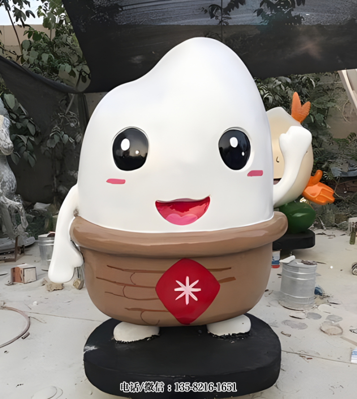 玻璃鋼大米公仔雕塑 (2) 玻璃鋼大米公仔雕塑 (2)