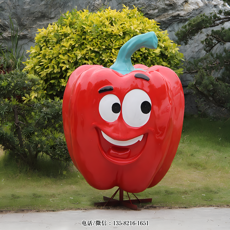 玻璃鋼辣椒卡通雕塑 (1) 玻璃鋼辣椒卡通雕塑 (1)