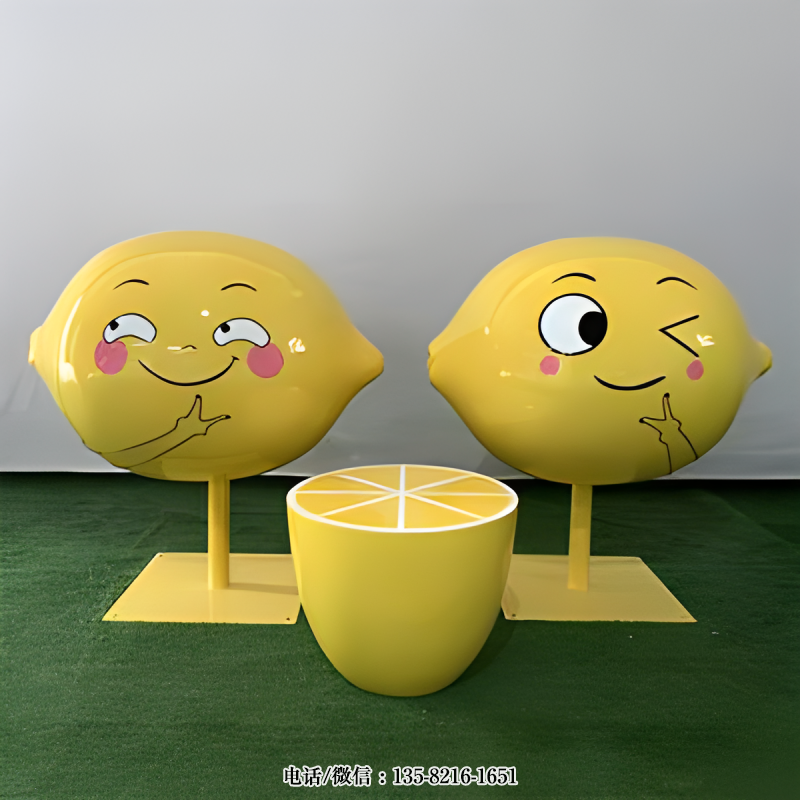 卡通檸檬水果雕塑 (2) 卡通檸檬水果雕塑 (2)