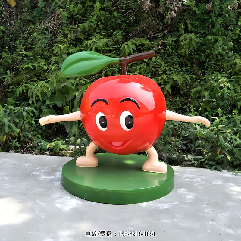 卡通蘋果雕塑 (6) 卡通蘋果雕塑 (6)