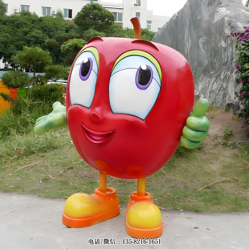 卡通蘋果雕塑 (7) 卡通蘋果雕塑 (7)