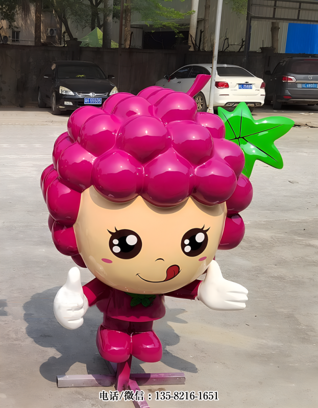 玻璃鋼卡通葡萄公仔雕塑 (1) 玻璃鋼卡通葡萄公仔雕塑 (1)