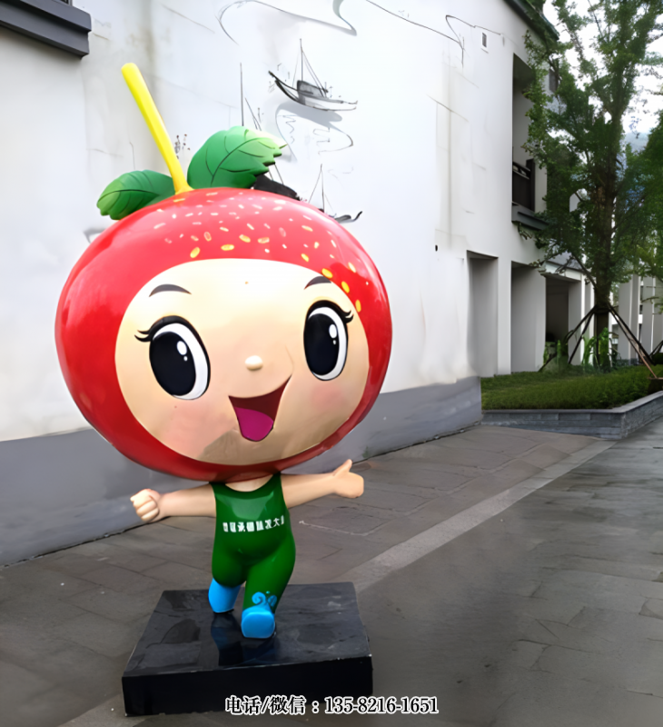 玻璃鋼山楂卡通公仔 (1) 玻璃鋼山楂卡通公仔 (1)