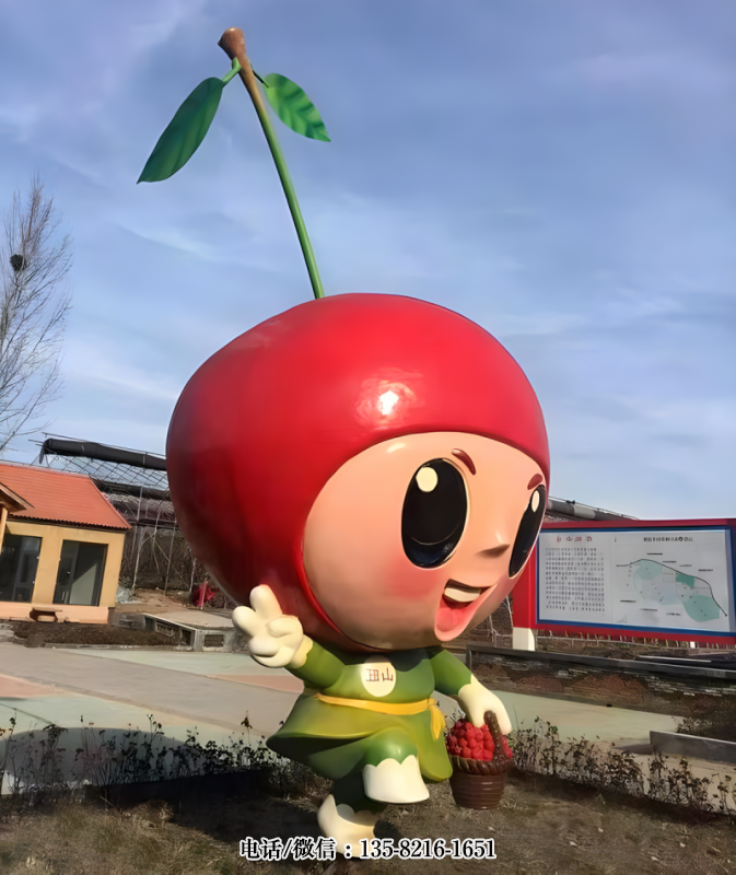 玻璃鋼山楂卡通公仔 (3) 玻璃鋼山楂卡通公仔 (3)