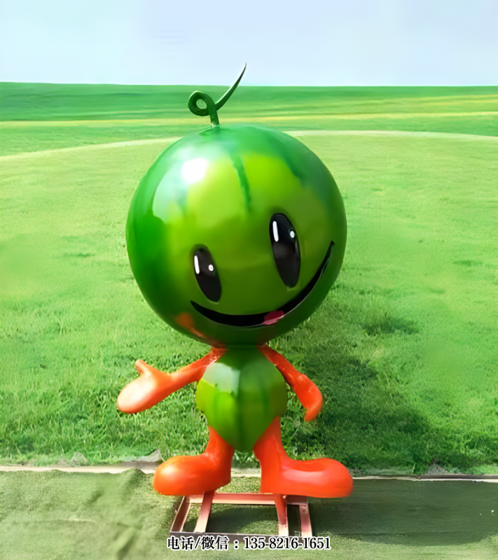 玻璃鋼卡通西瓜公仔 (3) 玻璃鋼卡通西瓜公仔 (3)