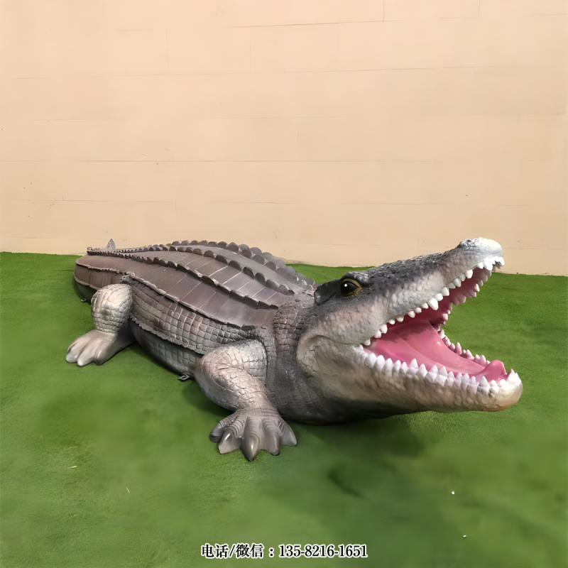玻璃鋼仿真鱷魚 (2) 玻璃鋼仿真鱷魚 (2)