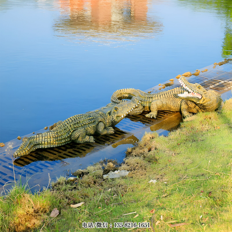 玻璃鋼仿真鱷魚 (4) 玻璃鋼仿真鱷魚 (4)