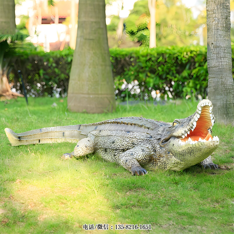 玻璃鋼仿真鱷魚 (5) 玻璃鋼仿真鱷魚 (5)