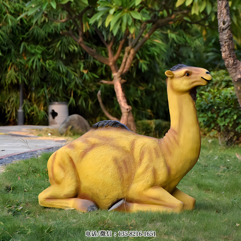 玻璃鋼仿真駱駝雕塑 (4) 玻璃鋼仿真駱駝雕塑 (4)