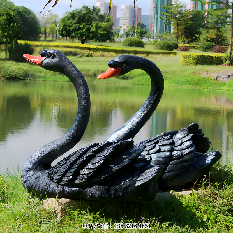 玻璃鋼仿真天鵝雕塑 (2) 玻璃鋼仿真天鵝雕塑 (2)