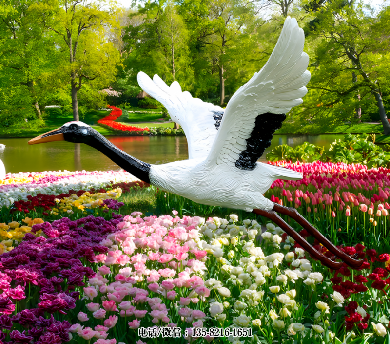 玻璃鋼仿真仙鶴雕塑 (1) 玻璃鋼仿真仙鶴雕塑 (1)