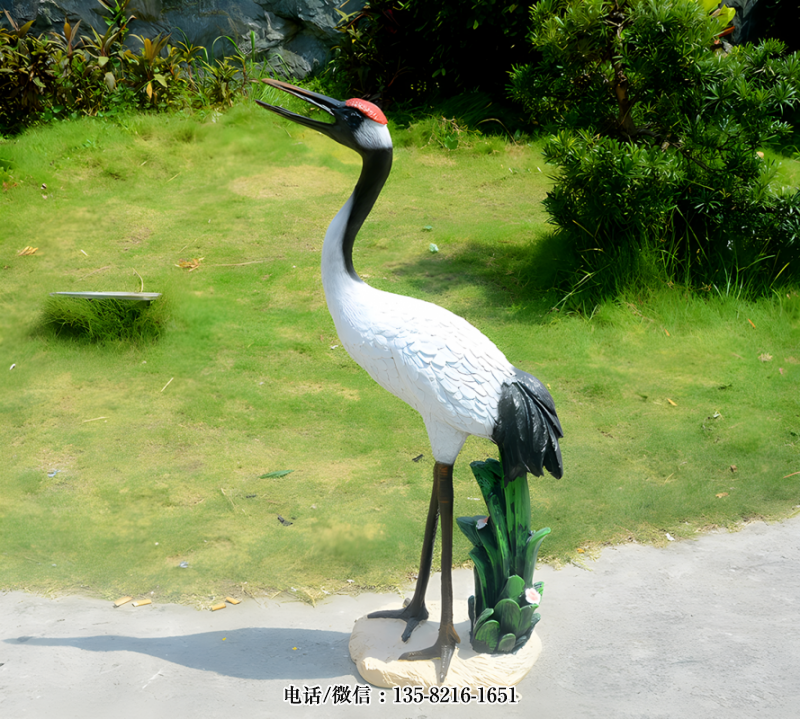 玻璃鋼仿真仙鶴雕塑 (5) 玻璃鋼仿真仙鶴雕塑 (5)