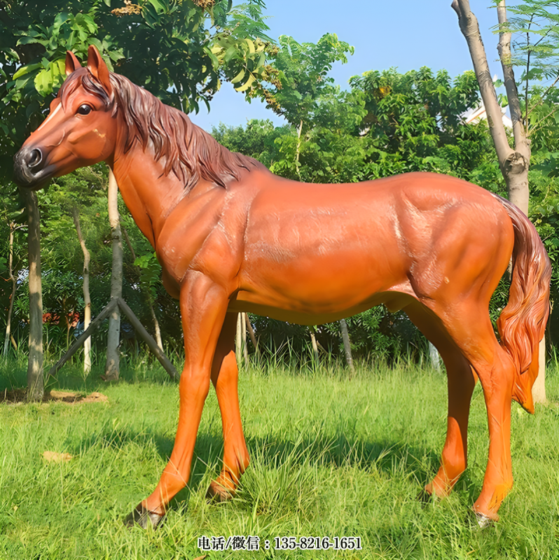玻璃鋼仿真馬雕塑 (3) 玻璃鋼仿真馬雕塑 (3)