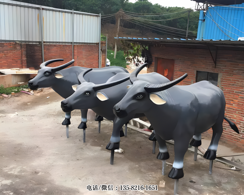 玻璃鋼仿真水牛雕塑 (1) 玻璃鋼仿真水牛雕塑 (1)