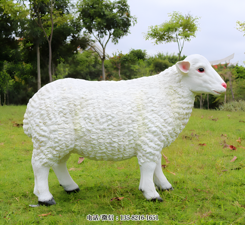 玻璃鋼仿真綿羊雕塑 (3) 玻璃鋼仿真綿羊雕塑 (3)