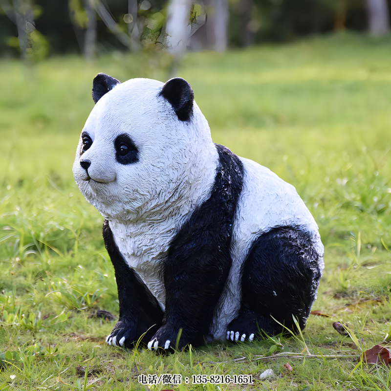 玻璃鋼仿真熊貓雕塑 (1) 玻璃鋼仿真熊貓雕塑 (1)