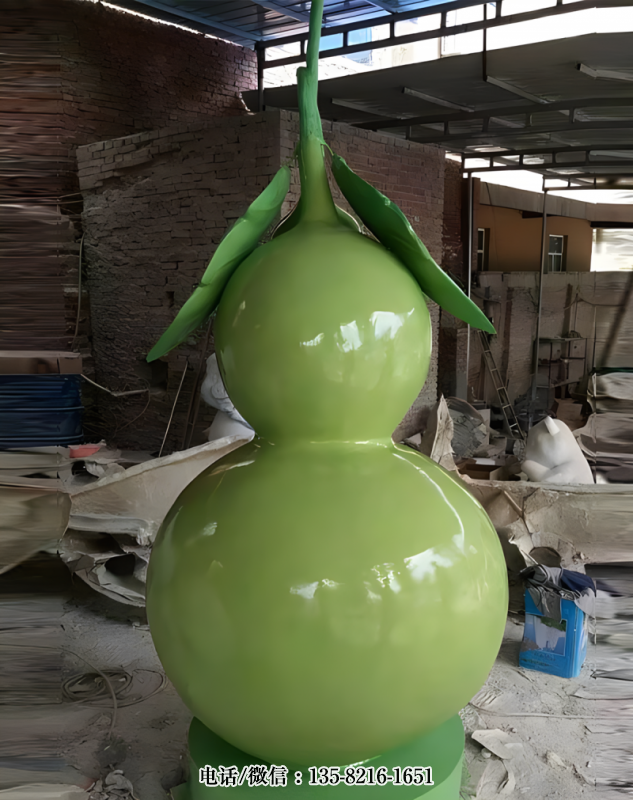 玻璃鋼仿真葫蘆雕塑 (3) 玻璃鋼仿真葫蘆雕塑 (3)