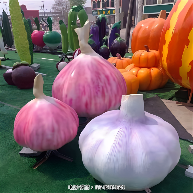 玻璃鋼仿真大蒜雕塑 (1) 玻璃鋼仿真大蒜雕塑 (1)