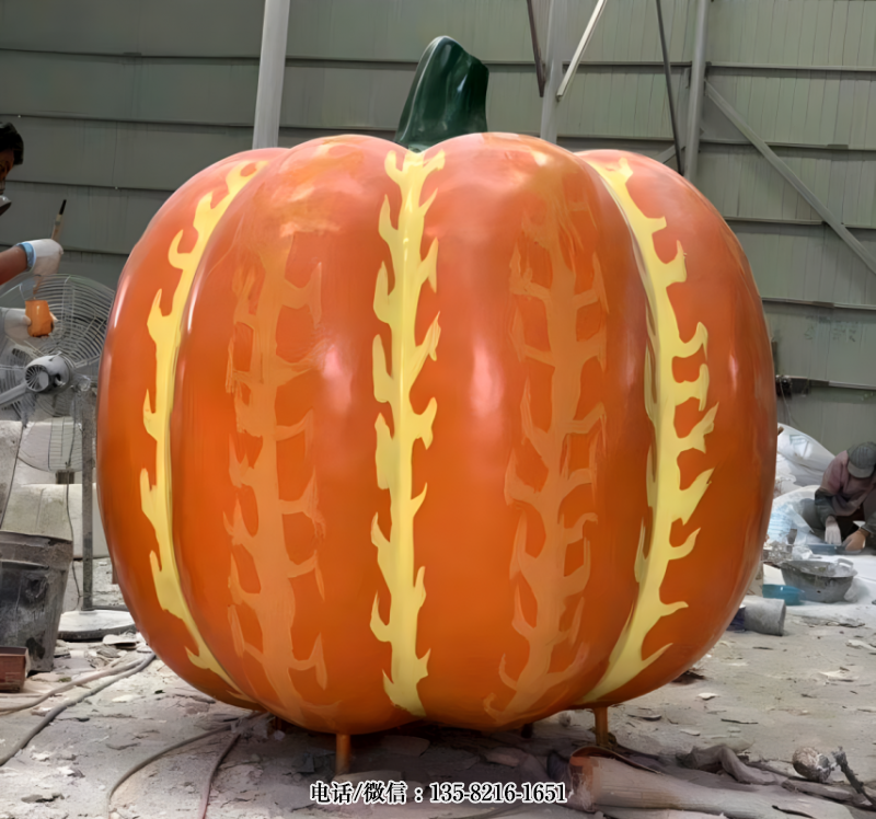 玻璃鋼仿真南瓜雕塑 (1) 玻璃鋼仿真南瓜雕塑 (1)