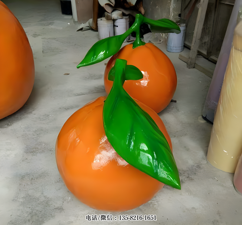 玻璃鋼仿真柑橘雕塑 (5) 玻璃鋼仿真柑橘雕塑 (5)