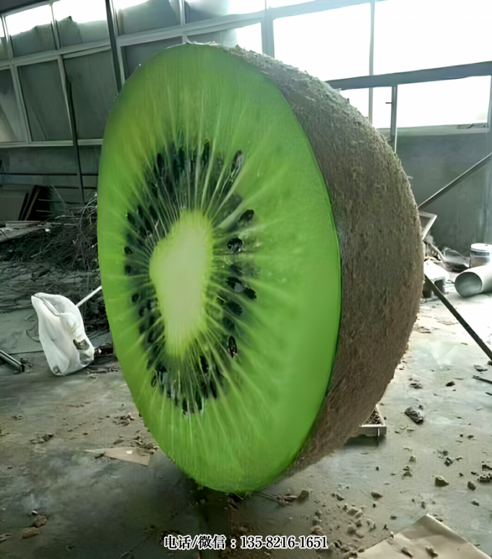 玻璃鋼仿真獼猴桃雕塑 (3) 玻璃鋼仿真獼猴桃雕塑 (3)