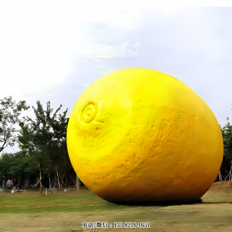 玻璃鋼仿真檸檬雕塑 (5) 玻璃鋼仿真檸檬雕塑 (5)