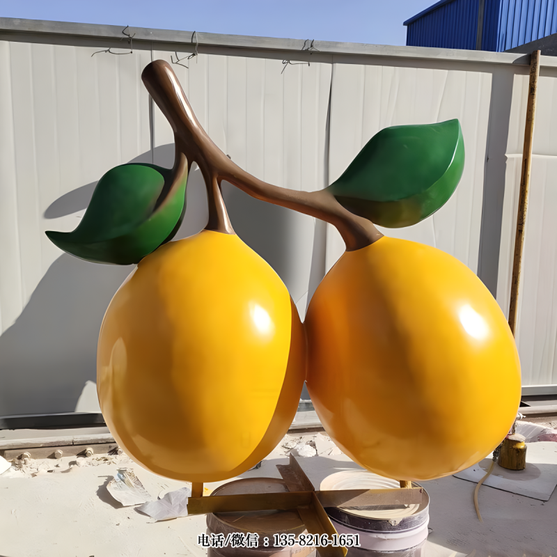 玻璃鋼仿真枇杷雕塑 (3) 玻璃鋼仿真枇杷雕塑 (3)