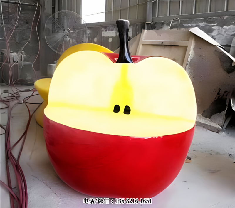 玻璃鋼仿真蘋果雕塑 (2) 玻璃鋼仿真蘋果雕塑 (2)