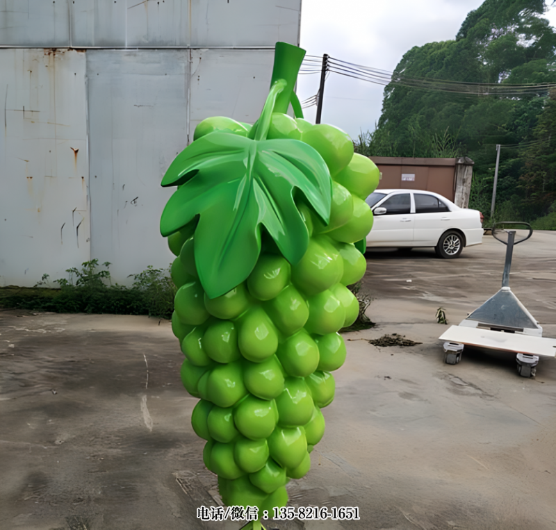 玻璃鋼仿真葡萄雕塑 (4) 玻璃鋼仿真葡萄雕塑 (4)