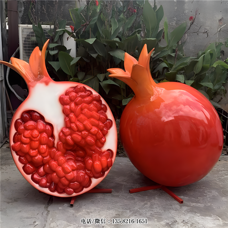 玻璃鋼仿真石榴雕塑 (2) 玻璃鋼仿真石榴雕塑 (2)