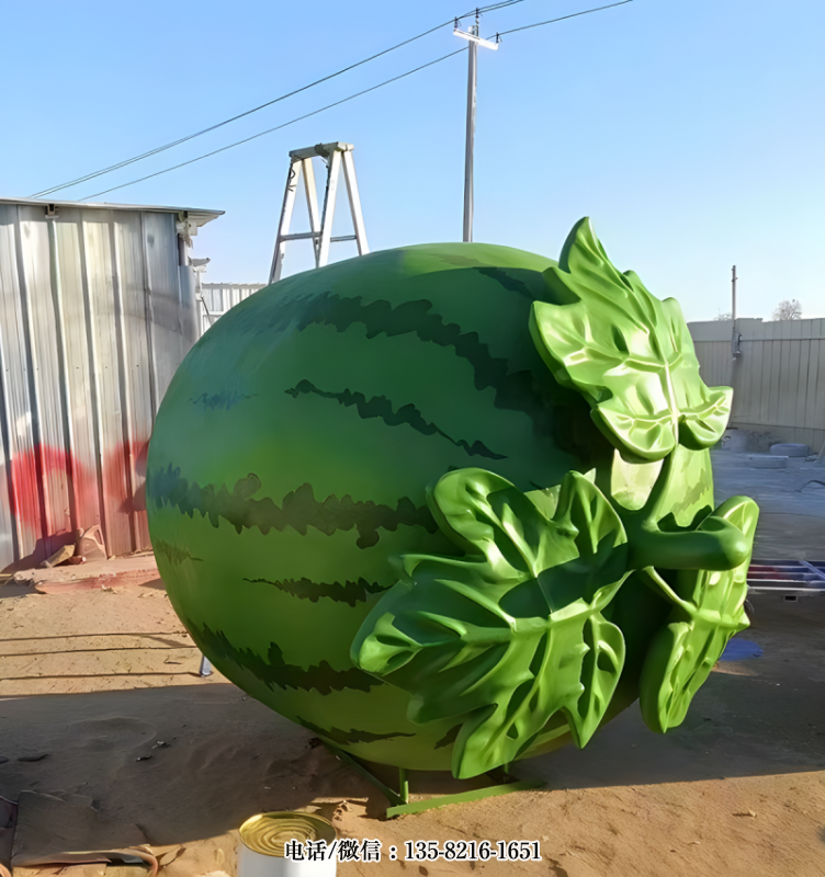 玻璃鋼仿真西瓜雕塑 (2) 玻璃鋼仿真西瓜雕塑 (2)