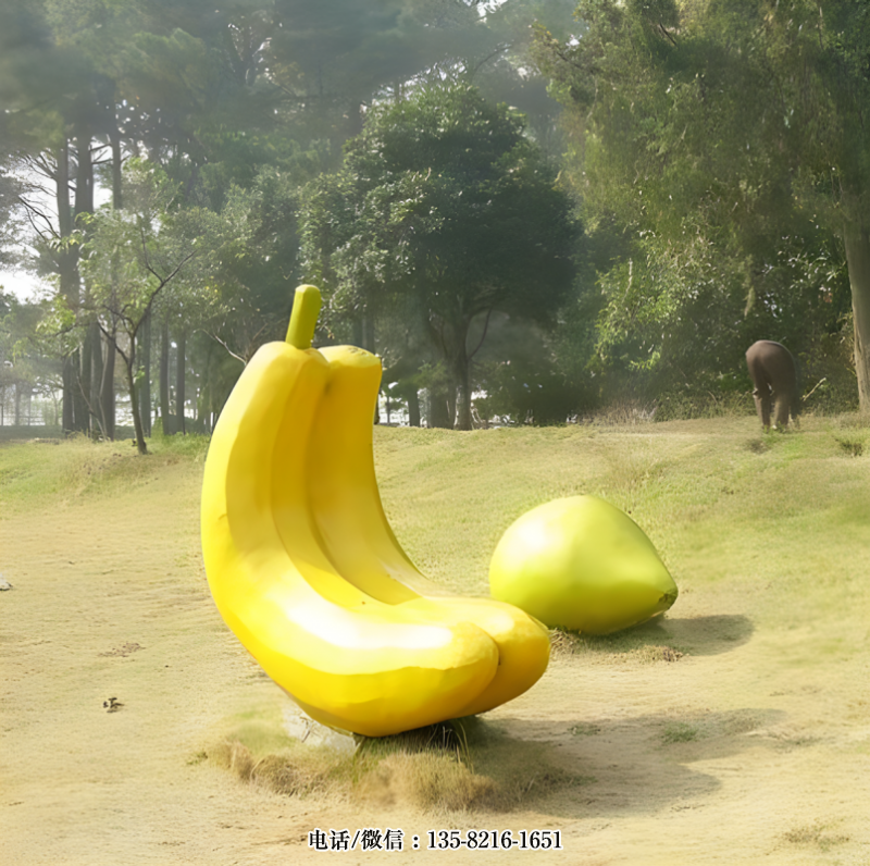 玻璃鋼仿真香蕉雕塑 (1) 玻璃鋼仿真香蕉雕塑 (1)