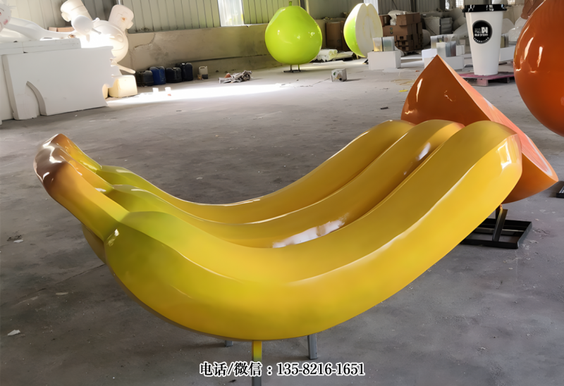 玻璃鋼仿真香蕉雕塑 (5) 玻璃鋼仿真香蕉雕塑 (5)