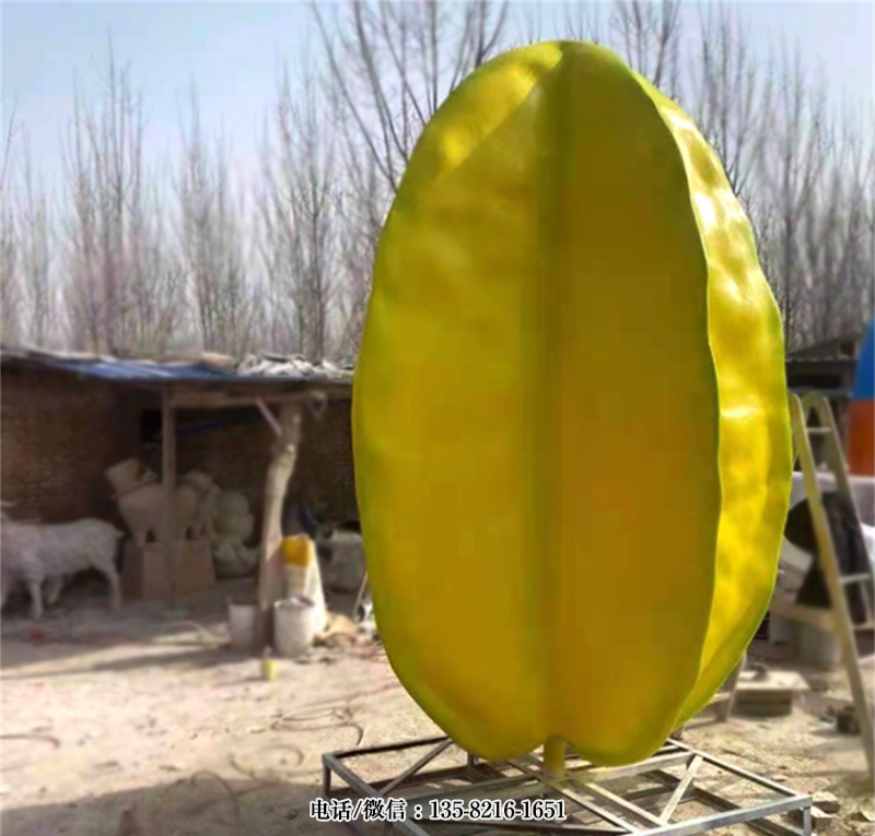 玻璃鋼仿真楊桃雕塑 (5) 玻璃鋼仿真楊桃雕塑 (5)