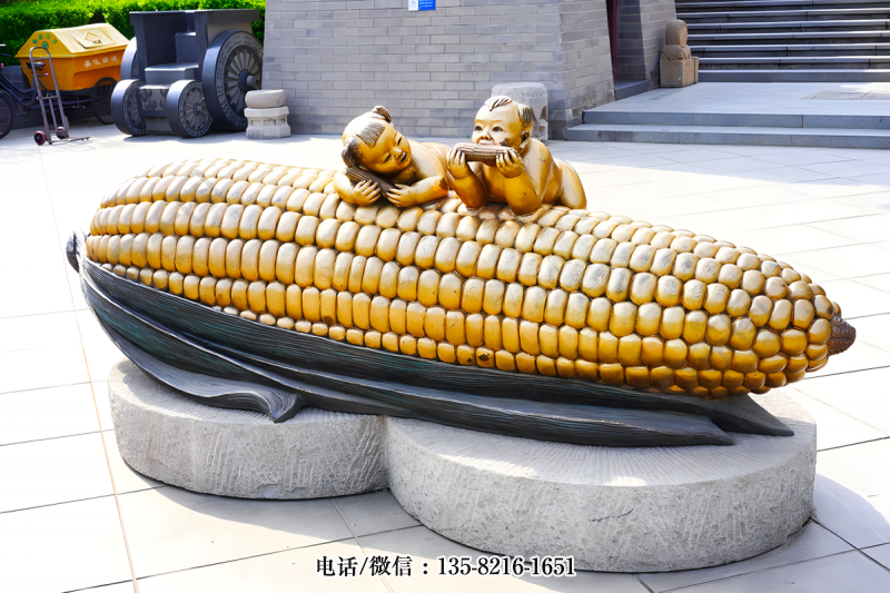 玻璃鋼仿真玉米雕塑 (4) 玻璃鋼仿真玉米雕塑 (4)