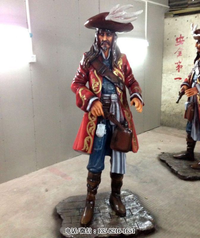 玻璃鋼海盜雕塑 (2) 玻璃鋼海盜雕塑 (2)