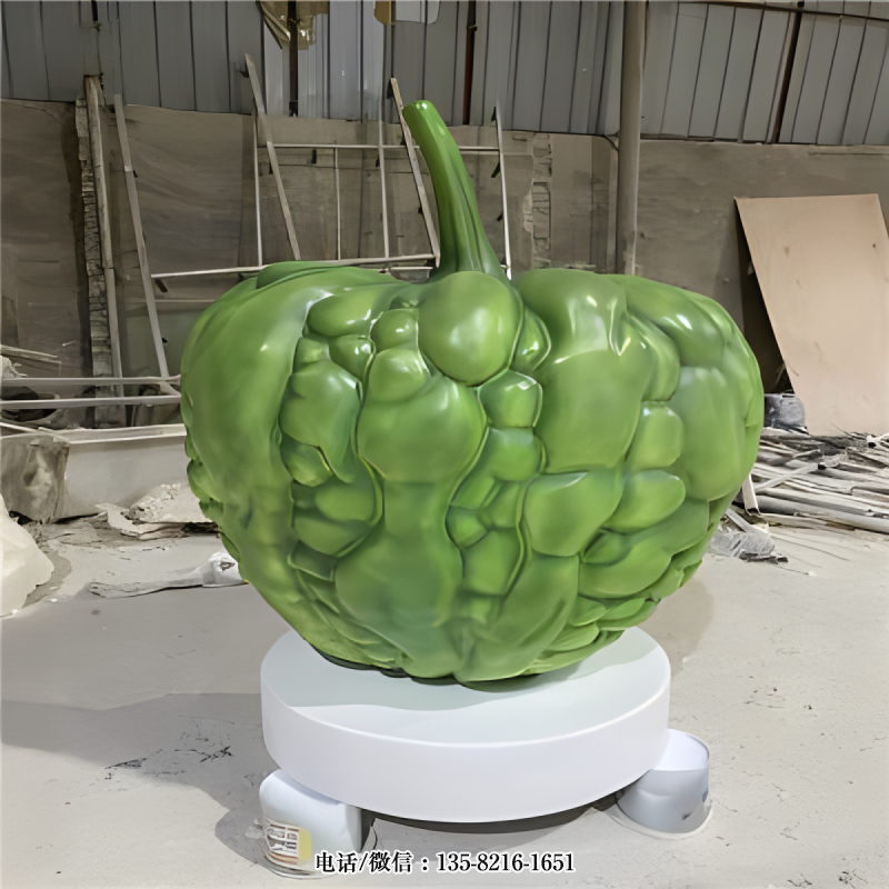 玻璃鋼仿真苦瓜雕塑