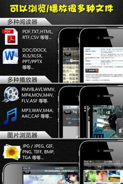 可存儲(chǔ)可運(yùn)行 iPhone實(shí)用軟件無(wú)線U盤應(yīng)用推薦